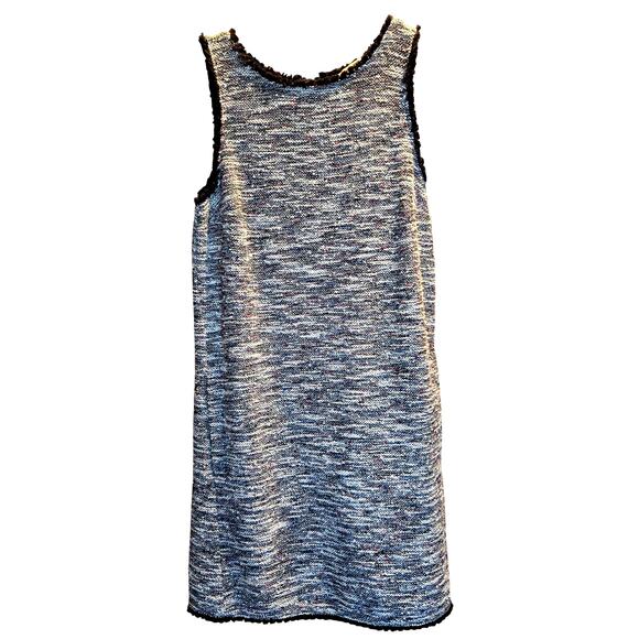 Loft XS Gray Women's Dress Sleeveless Misses Size 0 2 Extra Small - Picture 2 of 6